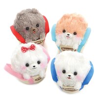 Fuwa-mofu Pometan Trip in a Bag Dog Plush Collection (Standard)