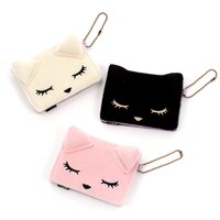 Pooh-chan Face Folding Pass Case