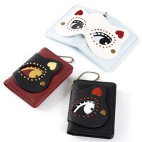 FLAPPER Cat Mask Girl Pass Case