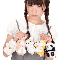 Dokodemo Nekkorogari Tai Animal Plush Collection (Ball Chain)