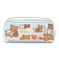 Rilakkuma Happy Life with Rilakkuma Double Zipper Pen Pouch