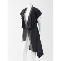Ozz Conte Asymmetrical Drape Cardigan