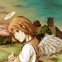 Yoshitoshi ABe 20th Anniversary Signed Premium Art Print - Omou (Haibane Renmei)