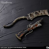 Bloodborne Hunter's Arsenal Saw Cleaver & Hunter Blunderbuss 1/6 Scale Weapon Set