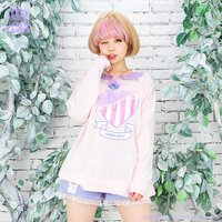LISTEN FLAVOR Heart Chocolate Collared Cutsew