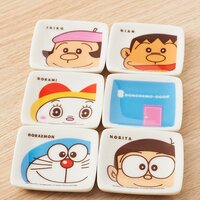Doraemon 8-Piece Small Plate Set