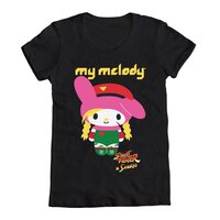 Sanrio My Melody X Street Fighter Cammy T-shirt