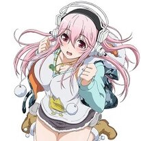 super sonico cast off