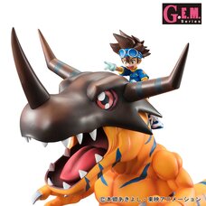 G.E.M. Series Digimon Adventure Greymon & Taichi Yagami