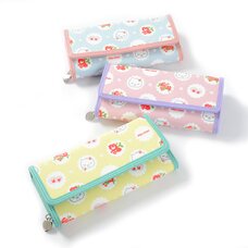 Flower Pattern Mie-chan Long Wallet