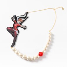 MONSTER DROPS Esper Ramune Pearl Necklace