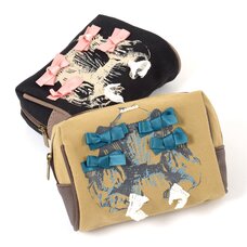 FLAPPER Dress Print Pouch