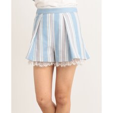 LIZ LISA Multi Stripe Shorts