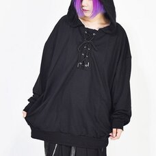 ACDC RAG Chest Lace Pullover Hoodie