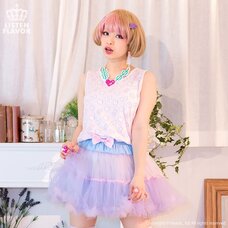 LISTEN FLAVOR Candy Bear Print Tank Top