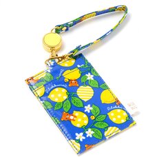 A Basketful of Lemons Rilakkuma Retractable Pass Case