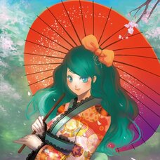 Sakura Exhibition: Macarena Duarte "Sakura Japanese Lolita" Poster