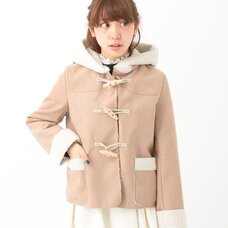 earth music&ecology Imitation Mouton Duffle Coat