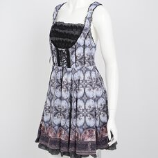 Ozz Oneste Painting Pattern Dress
