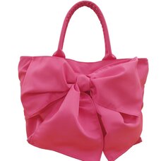 pink trick Wraparound-Style Ribbon Tote