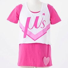 Love Live! Happy Maker! Kotori/Rin T-Shirt Cosplay Set