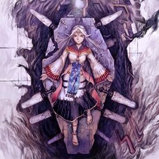 Yoshitoshi ABe 20th Anniversary Signed Premium Art Print - Coffin Room (Gaisokyu)