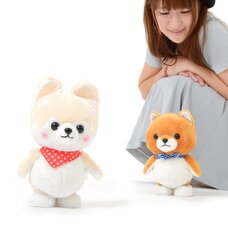 Mameshiba San Kyodai Voice Mimicking & Walking Dog Plush Collection