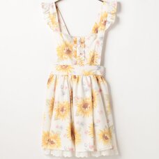 LIZ LISA Sunflower Jumper Skirt