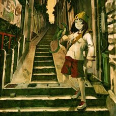 Yoshitoshi ABe 20th Anniversary Signed Premium Art Print - Dragon Trainer & City of Stairs