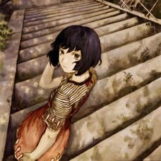 Yoshitoshi ABe 20th Anniversary Signed Premium Art Print - Komorebi no Michi