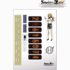 Steins;Gate Acrylic Divergence Meter - Moeka Kiryu Ver.