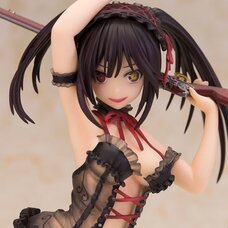 Date A Live Kurumi Tokisaki: Lingerie Ver. Black Color Edition 1/7 Scale Figure w/ AmiAmi Limited Face Part