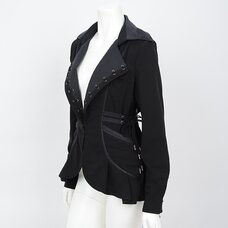 Rozen Kavalier Eyelet Tailored Jacket