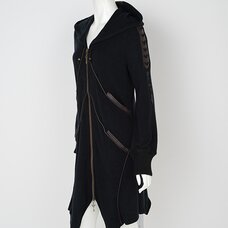 Rozen Kavalier Leather-style Hoodie