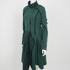 Rozen Kavalier Irregular Hem Spring Coat