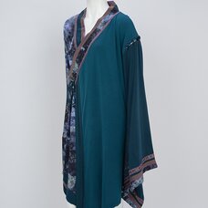 Ozz Oneste Moonlight Water Lily Kimono Sleeve Cardigan