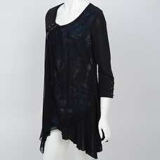 Rozen Kavalier Masquerade Print Layered Cutsew