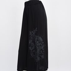 Rozen Kavalier Cat & Ball Print Gaucho Pants