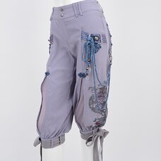 Ozz Oneste Chinese Button Cropped Pants