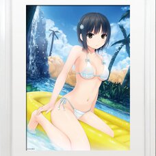 Coffee Kizoku Reproduction Art Print: Splash Blue Mountain