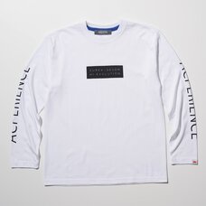 Eureka Seven x Ungreeper Acperience Long Sleeve White T-Shirt