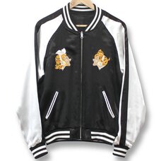 Hatsune Miku Kagamine Rin/Len Black Sukajan Jacket