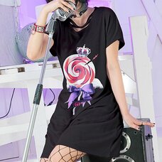 LISTEN FLAVOR x Gimme Geek!! Collaboration Vol. 1 Angel Candy Cross Neck Dress