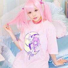LISTEN FLAVOR 2017 Menhera-chan Collaboration Vol. 2: Moonlight T-Shirt
