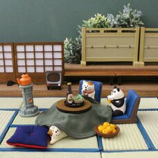 concombre Kotatsu Cat Ornaments