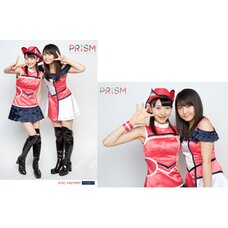 Morning Musume。'15 Fall Concert Tour ~Prism~ 2L-Size Two Shot Photo Set (Riho Sayashi x Haruna Ogata)