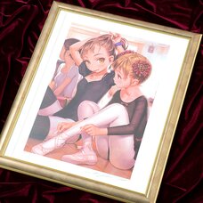 Range Murata "Ballet Girl" Lithograph
