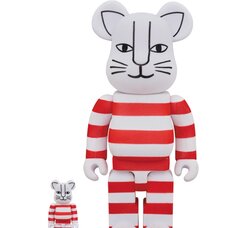 BE@RBRICK Lisa Larson Mikey: Flocky Ver. 100% & 400% Set