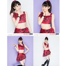 Morning Musume。'15 Fall Concert Tour ~Prism~ Haruna Ogata Solo 2L-Size 4-Photo Set C