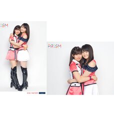 Morning Musume。'15 Fall Concert Tour ~Prism~ 2L-Size Two Shot Photo Set (Riho Sayashi x Masaki Sato)